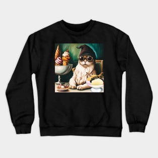 Feline Frosty Treats Crewneck Sweatshirt